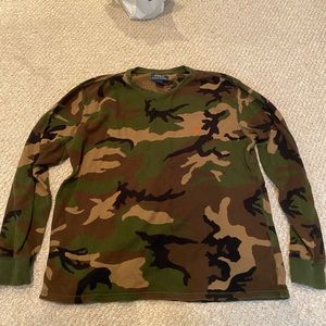 Ralph Lauren camo long sleeve